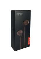 Наушники с микрофоном Lenovo Thinkplus TW11 1.2м черные