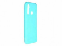 Накладка для Samsung Galaxy A21 Silicone cover голубая