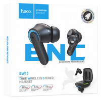 Беспроводные наушники TWS Hoco EW13 BT5.1/40mAh (500mAh)/5ч черные