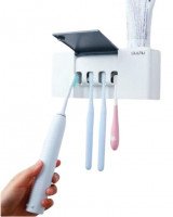 Дезинфицирующий держатель для зубных щеток Xiaomi Liushu Sterilization Toothbrush Holder белый