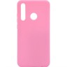Накладка для Huawei Honor 9C Silicone cover розовая