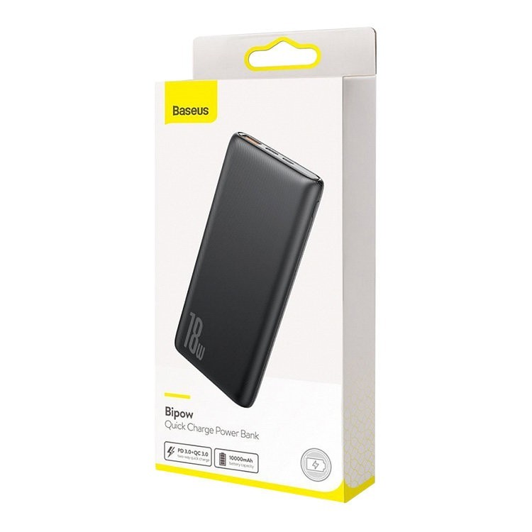 Powerbank Baseus Bipow PD3.0 + QC3.0 18W 10000mAh PPDML-01 черный