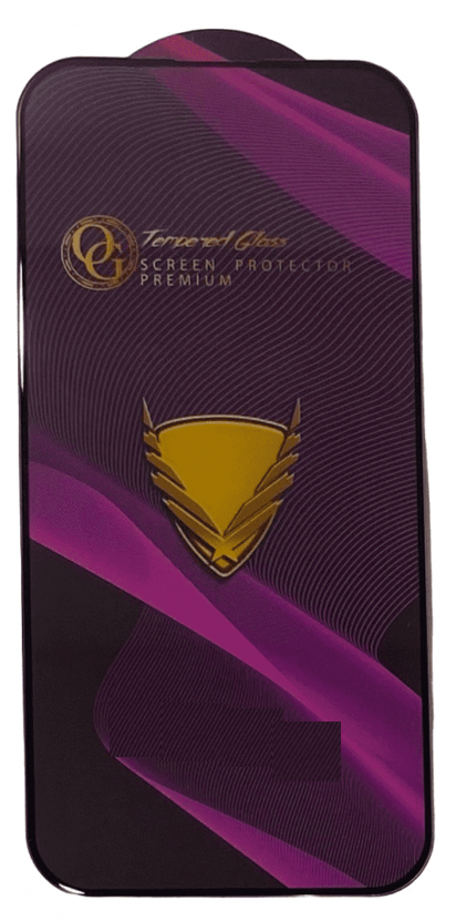 Защитное стекло для i-Phone 16 Pro 6.3" OG чёрное