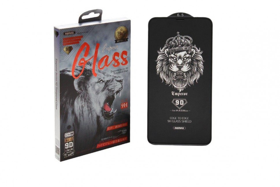 Защитное стекло для i-Phone 12 Pro Max 6.7" Emperor GL-32 9D чёрное