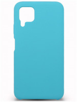 Накладка для Huawei P40 Lite/Nova 7i/Nova 6SE Silicone cover голубая