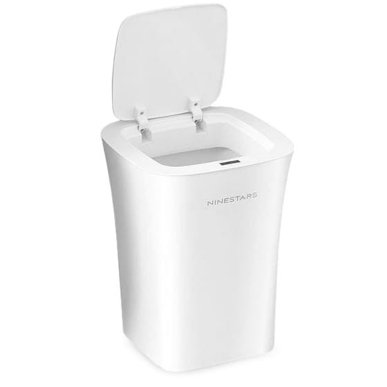 Умное мусорное ведро Xiaomi Ninestars Waterproof Sensor Trash Can 10л DZT-10-11S белое