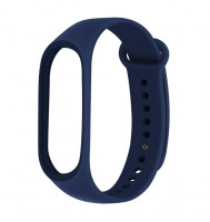 Ремешок для Xiaomi Mi Band 3/4 силиконовый синий
