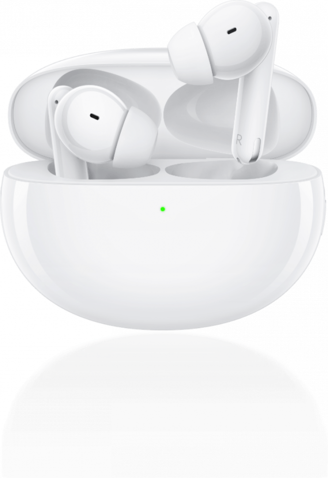 Беспроводные наушники OPPO Enco Free2 белые с активным шумоподавлением