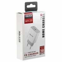 Сетевое зар. устр. Walker WH-39 1C 20W белое