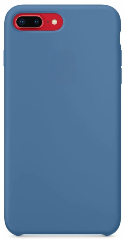 Чехол-накладка  i-Phone 7 Plus/8 Plus Silicone icase  №24 азур