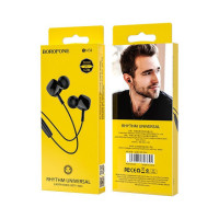 Наушники с микрофоном Borofone BM34 Intelligent 1.2м черные