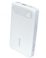 Powerbank Anker (A1257) 10000mAh 1USB/2C с проводом Type-C белый