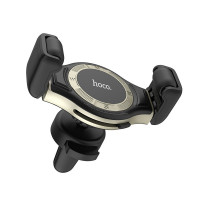 Держатель в автомобиль в воздуховод Hoco S1 Lite золотой