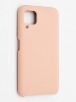 Накладка для Huawei P40 Lite/Nova 7i/Nova 6SE Silicone cover пудро