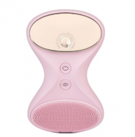 Аппарат для ультразвуковой чистки и массажа лица BeGlow TIA MAS розовый