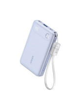 Powerbank Anker (A1257) 10000mAh 1USB/2C с проводом Type-C фиолетовый