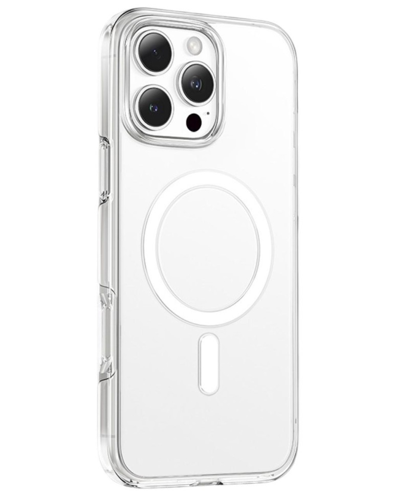 Накладка для i-Phone 16 Pro Max Keephone Non-Yellowing MagSnap прозрачный