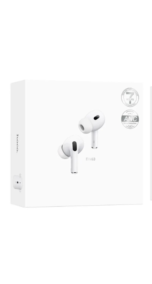 Беспроводные наушники TWS Hoco EW69 BT5.4/ANC+ENC белые