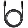 Кабель-зарядка Type-C на Type-C Baseus Tungsten Gold 100W 2м (CATWJ-A01) чёрный