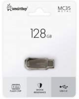 3.0 USB/USB-C флеш накопитель Smartbuy 128GB MC35 Phantom (SB128GBMC35) серый