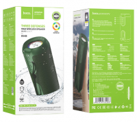 Bluetooth колонка Hoco BS48 BT5.1/1200mAh/4ч/TF/FM зеленая