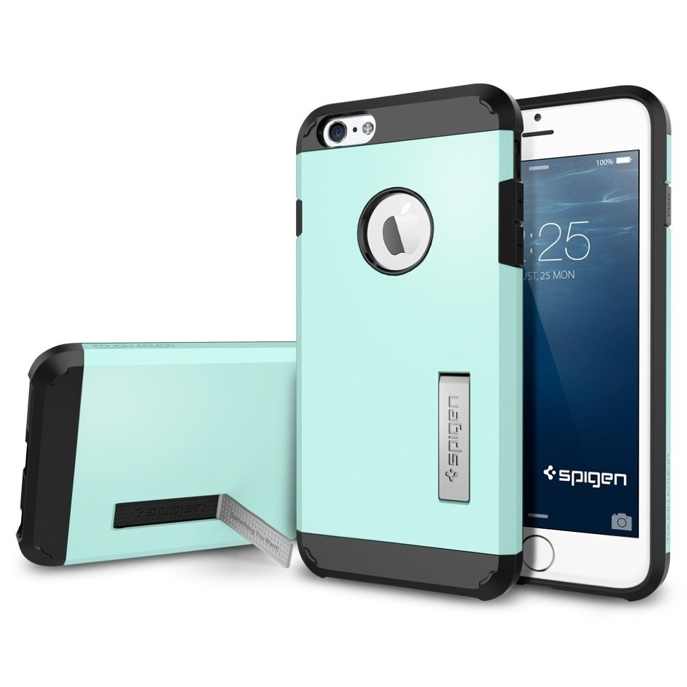 Чехол Spigen для i-Phone 6 Plus " Tough Armor Series SGP11055 мятный