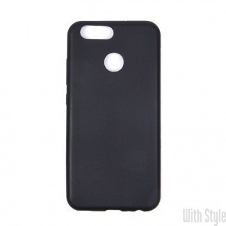 Чехол-накладка для Huawei Nova 2 lite силикон матовый чёрный