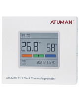 Датчик температуры и влажности ATuMan Duka TH1 EU белый