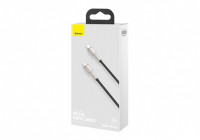 Кабель-зарядка Type-C на Type-C Baseus Cafule Metal 100W 1м CATJK-C01 черный