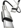 Кабель-зарядка Type-C на Type-C Baseus Cafule Metal 100W 1м CATJK-C01 черный