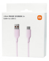 Usb Кабель-зарядка Xiaomi USB на Type-C 6A 2м BHR9279CN розовый