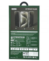 Защитное стекло для i-Phone 17/17 Pro/16 Pro Supglass SG-12 Антишпион 26° чёрное