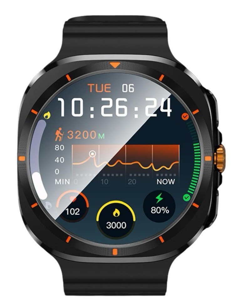 Смарт-часы Hoco Y29 GPS Smart Watch черные