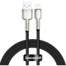 Usb Кабель-зарядка Lightning Baseus Cafule 2.4A 25см (CALJK-01) черный