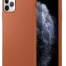 Накладка для i-Phone 12 Pro Max K-Doo Noble кожаная коричневый