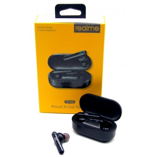 Беспроводные наушники TWS Realme T10 BT5.0/4ч черные