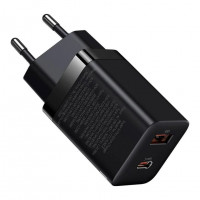 Сетевое зар. устр. Baseus Super Si Quick Charger 1USB/1C 30W EU (CCSUPP-E01) черное