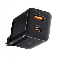 Сетевое зар. устр. Baseus Super Si Quick Charger 1USB/1C 30W EU (CCSUPP-E01) черное