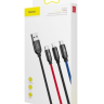 Usb Кабель-зарядка Lighting Baseus 3in1 i-Phone/Micro/Type-C CAMLT-BSY01