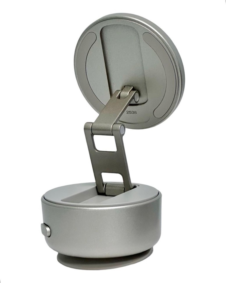 Подставка для смартфона Momax 1-Snap Go Auto Suction Magnetic Phone Stand KH20L титан