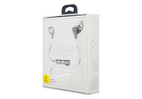 Мобильная Bluetooth-гарнитура Baseus B15 (NGB15-02) V4.1 серебристая