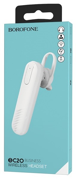 Bluetooth-гарнитура Borofone BC20 белая