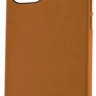Накладка для i-Phone 14 K-Doo Noble кожаная светло-коричневая