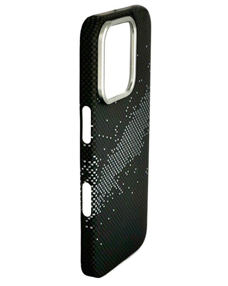 Накладка для i-Phone 16 Pro Max Keephone Kevilar Seanova MagSnap черный