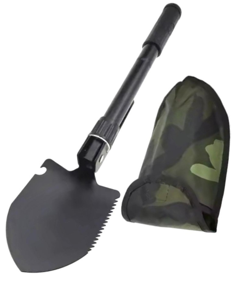 Лопата многофункциональная HX OUTDOORS Fishing Multifunctional Engineer Shovel черная
