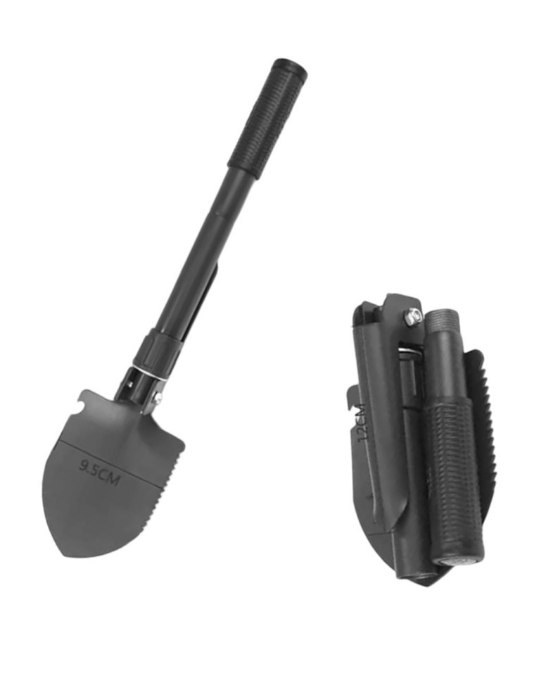 Лопата многофункциональная HX OUTDOORS Fishing Multifunctional Engineer Shovel черная