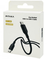 Кабель-зарядка Type-C на Type-C Pitaka Flex Braided 60W (B2304) 1.26м черный
