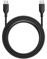 Кабель-зарядка Type-C на Type-C Pitaka Flex Braided 60W (B2304) 1.26м черный