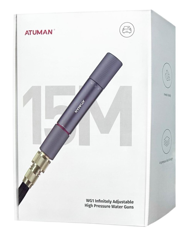 Пистолет-распылитель воды ATuMan Duka WG1 черный