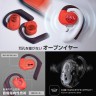 Наушники беспроводные Bluetooth Haylou OW01 Purfree красно-черные